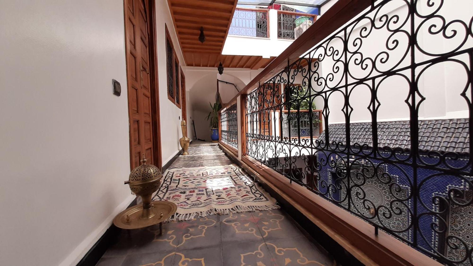 Riad La Porte Des 5 Jardins Marrakesch Exterior foto